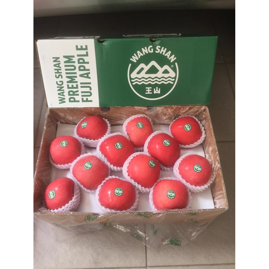 

BisaInstan- Apel Fuji Wangshan Premium 1 Dus 9 KG Fresh Import