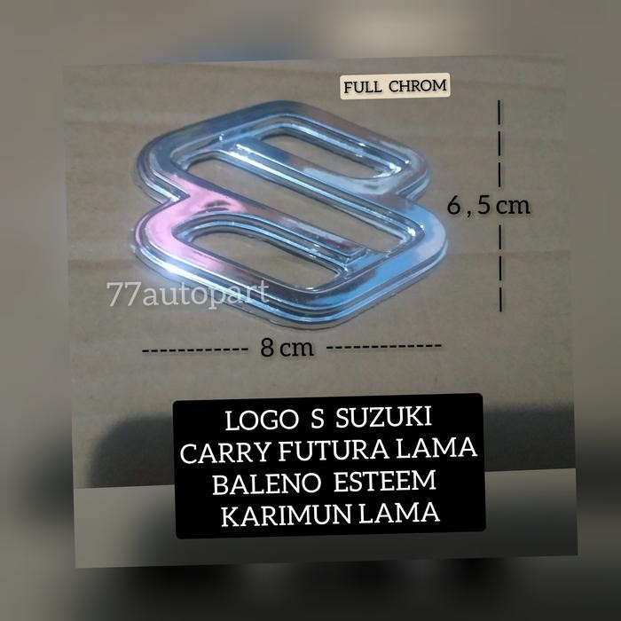 EMBLEM LOGO S SUZUKI CARRY FUTURA LAMA BALENO ESTEEM KARIMUN LAMA