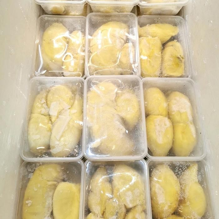 

BisaInstan- buah durian palu montong kupas duren montong daging Sulawesi bangkok