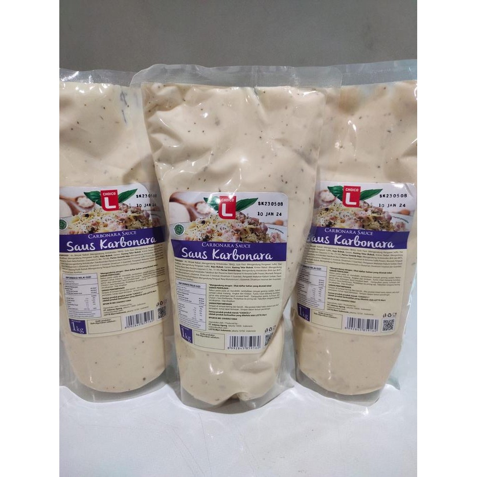 

BisaInstan- Saus Spaghetti Pasta Daging Karbonara Carbonara Sauce