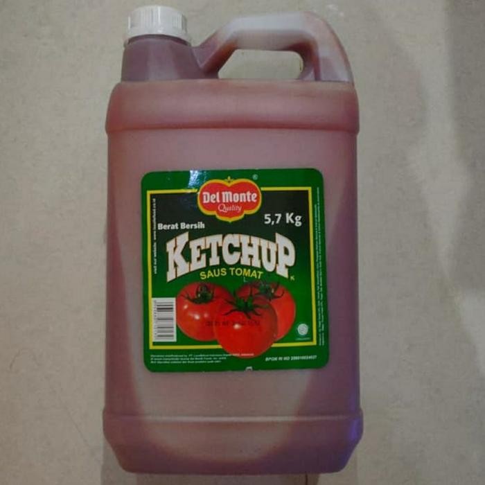 

BisaInstan- Saus Tomat Delmonte Refill Derigen 5 kg / Kaleng 5.7kg Grosir
