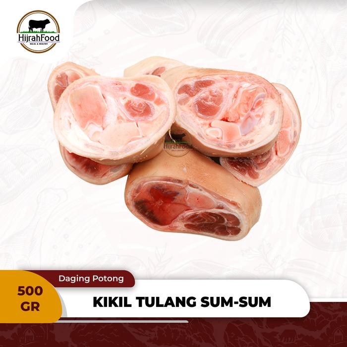 

Kirim,HariYgSama- Hijrahfood Kikil Kaki Sapi Potong Tulang Sum-Sum Beef Feet Cut with Bone Marrow