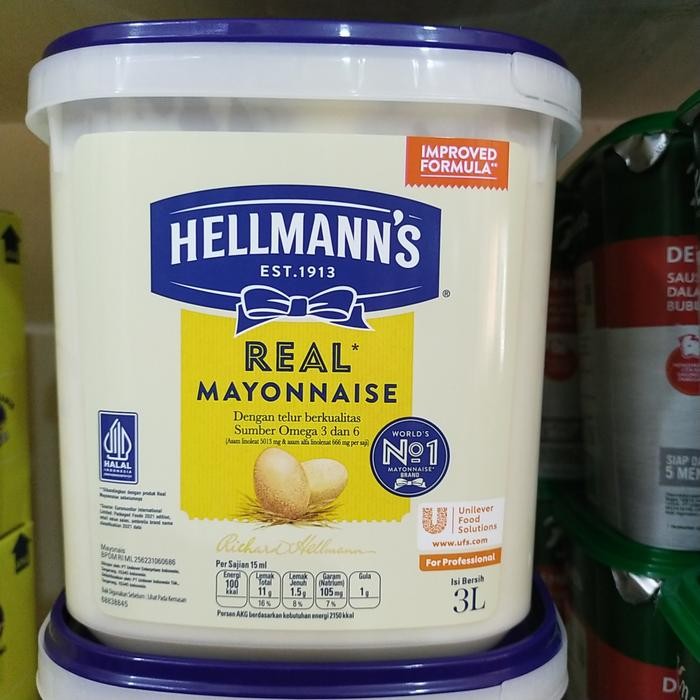 

BisaInstan- Best foods real mayonnaise uk 3lt