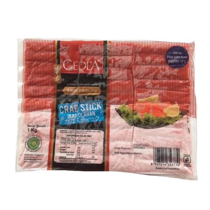 

Kirim,HariYgSama- Cedea Crab Stick 1kg