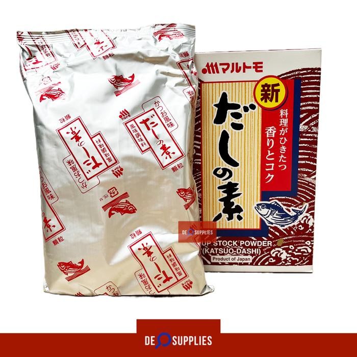 

BisaInstan- Marutomo Hondashi 500gr - Katsuo Dashi Shin Moto Kaldu Bonito Jepang