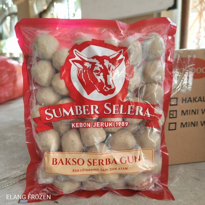 

Kirim,HariYgSama- Bakso SB Sumber Selera Serbaguna isi 50 butir
