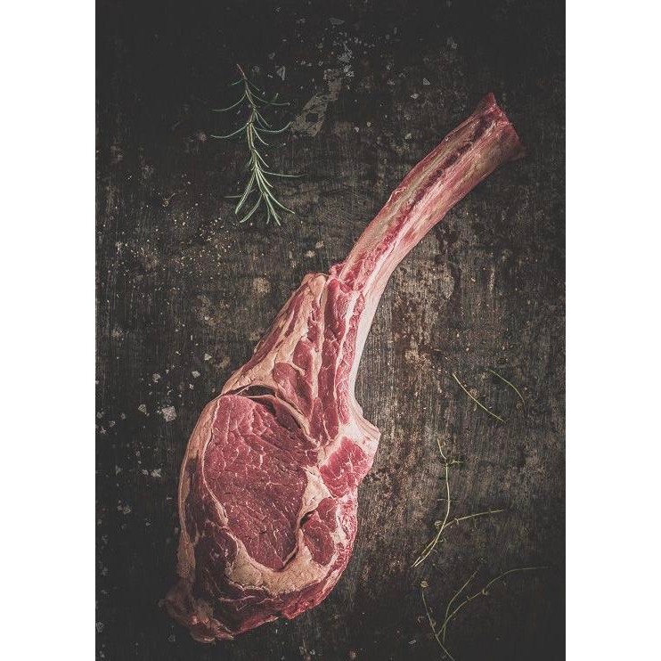 

Kirim,HariYgSama- Tomahawk beef black angus (bone in Ribeye)