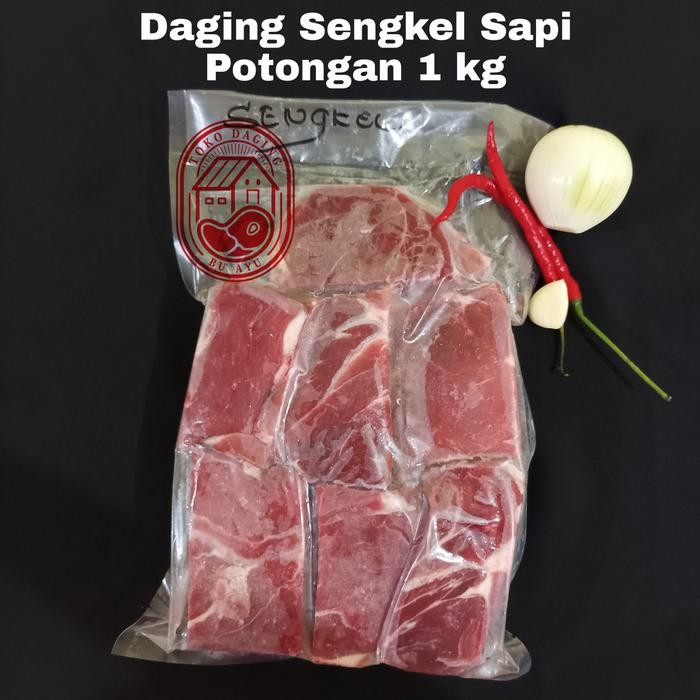 

Kirim,HariYgSama- Daging Sengkel Sapi 1 kg Utuh / Shank Import / Shankle Murah