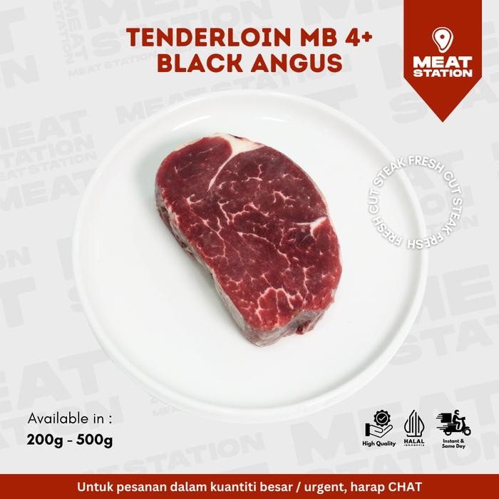 

Kirim,HariYgSama- Tenderloin MB 4+ Black Angus / Beef Steak / Beef Import