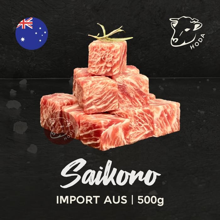 

Kirim,HariYgSama- Saikoro Beef Wagyu/ Beef Cubes Wagyu Meltique Premium Impor AUS 500gr