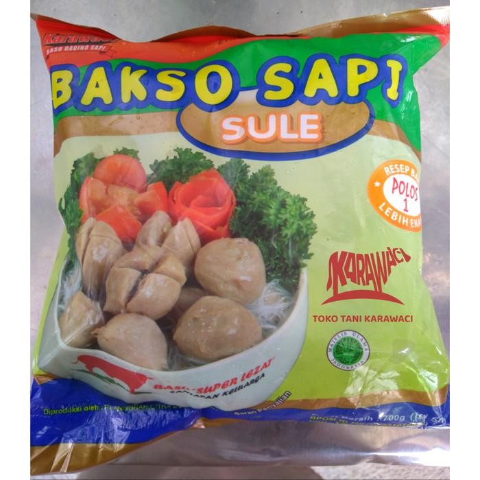 

Kirim,HariYgSama- Bakso Sapi SULE isi 50