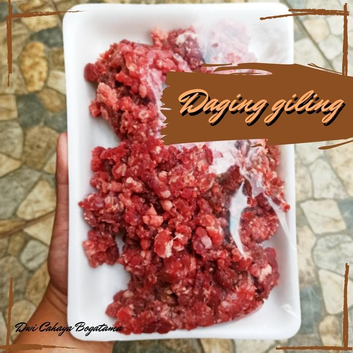 

Kirim,HariYgSama- Daging Giling Sapi Minced Beef 95cl -500gr