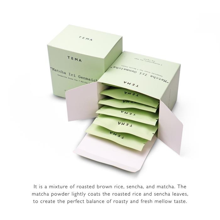 

Terlaris- Tema Tea Bags - Matcha Iri Genmaicha / Genmaicha Green Tea