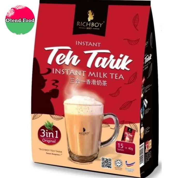 

Terlaris- Richboy Teh Tarik Malaysia / Instant Milk Tea 3 In 1