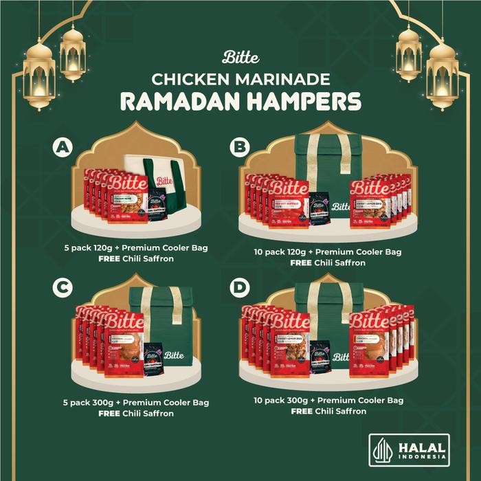 

Kirim,HariYgSama- Bitte Hampers Gift Parcel Frozen Chicken Marinade + Premium Cooler Bag