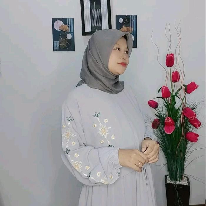 AISHWA DRESS/GAMIS PESTA/GAMIS KONDANGAN JUMBO BAHAN CRINKLE MIX BORDIR#LD 140,LD 120/PJ 138#