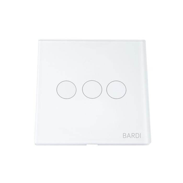 BARDI SMART WIFI TOUCH SWITCH SAKLAR - EU 3 GANG