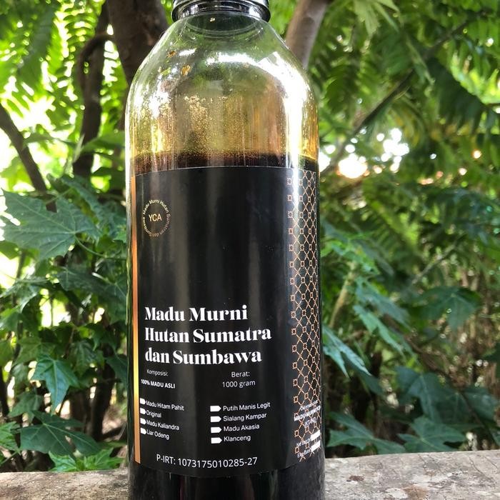 

Madu hitam pahit sumbawa 1kg Honey alami