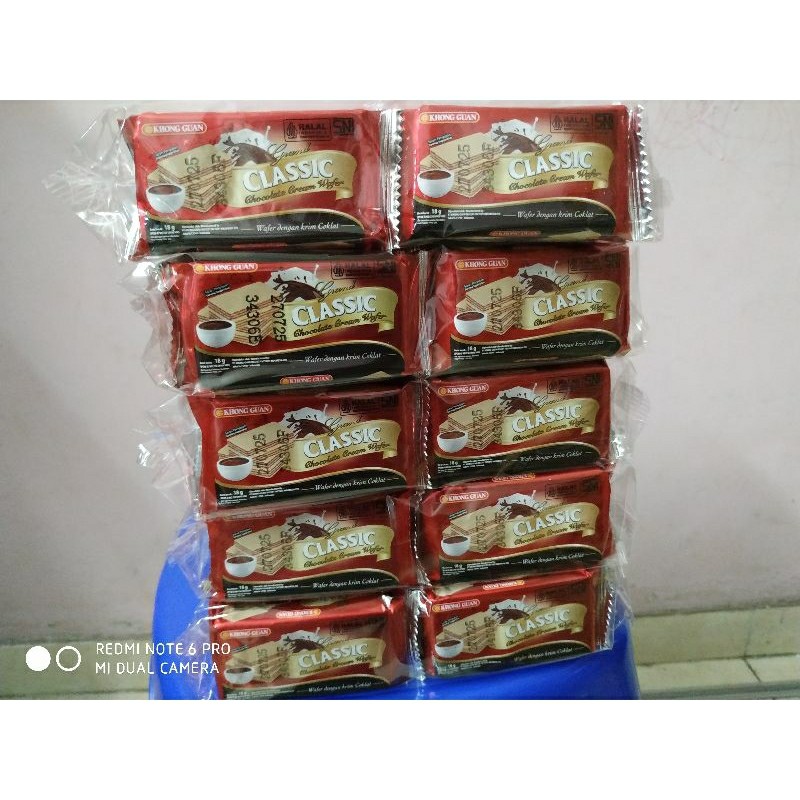 

KHONGGUAN WAFER CLASSIC isi 10pcs