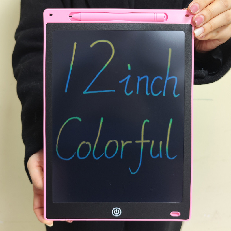 

10/12/Inch Colourful Lcd Writing Tablet Drawing Board Kid Graffiti Sketchpad Toys Handwriting