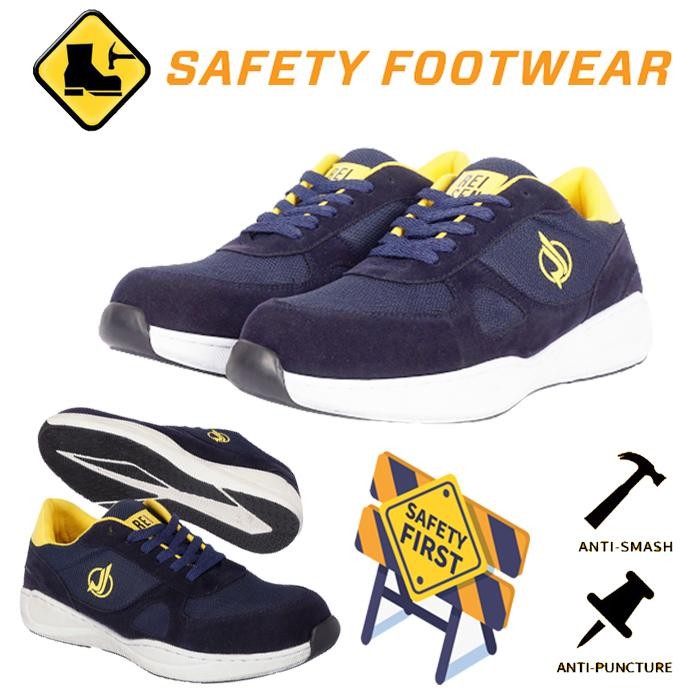 JTTOP" SEPATU SAFETY SPORT PRIA UJUNG BESI SAFETY SHOES ORIGINAL PRODUK LOKAL