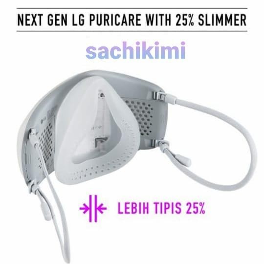 JTTOP" LG MASK PURICARE WEARABLE GEN 2 - MASKER LG PURICARE HEPA FILTER
