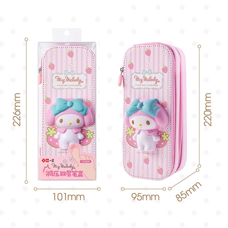 

Tempat Pensil Dua Susun Squishy Double Decker Pen Holder Multifungsi Berkapasitas Besar / Double