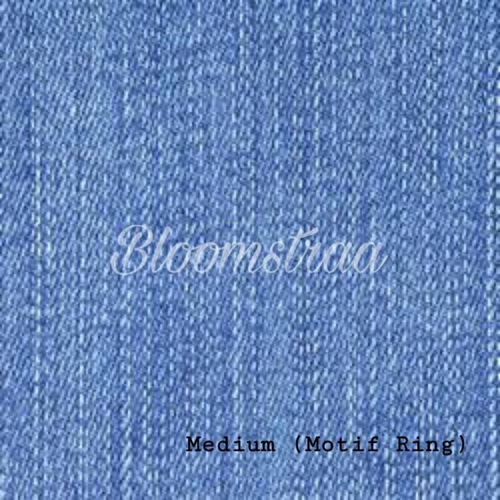 

ready stok kain denim washing kain jeans bahan denim bahan jeans washing blue bir original