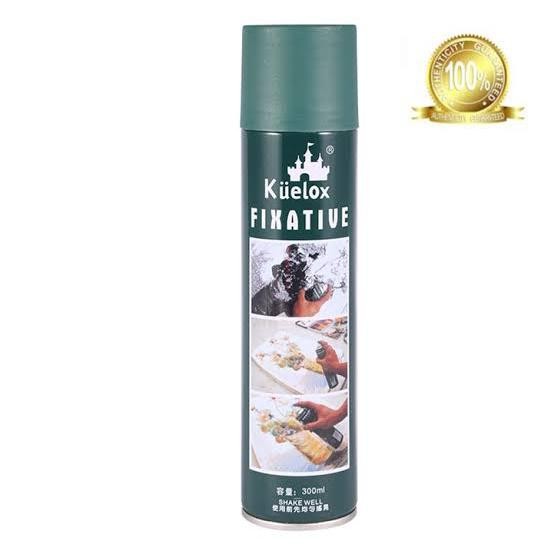 

ready stok kuelox fixative spray 300ml original