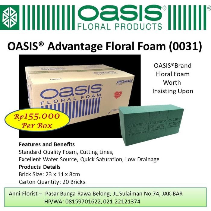 

ready stok oasis advantage floral foam original