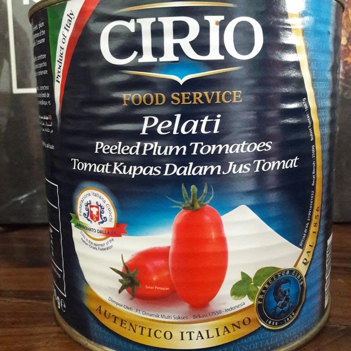 

populer] Peeled Plum Tomatoes 2500g / Tomat Kupas Dalam Jus Tomat