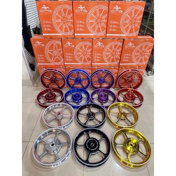 VELG CMG 505 ORIGINAL X MODE MODEL POWER MANDALIKA AK 55 185x14 215x14 PALANG 5 VARIO 110 125 150