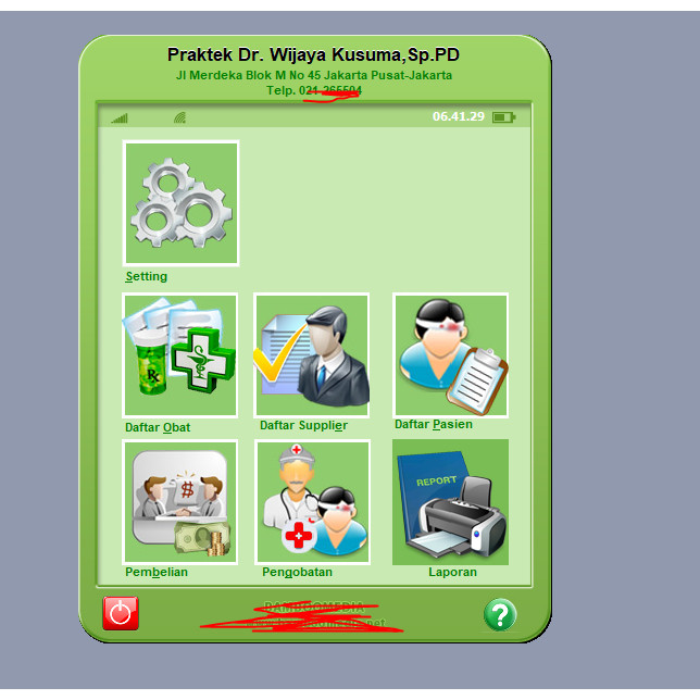 Software Aplikasi Praktek Dokter 3.0