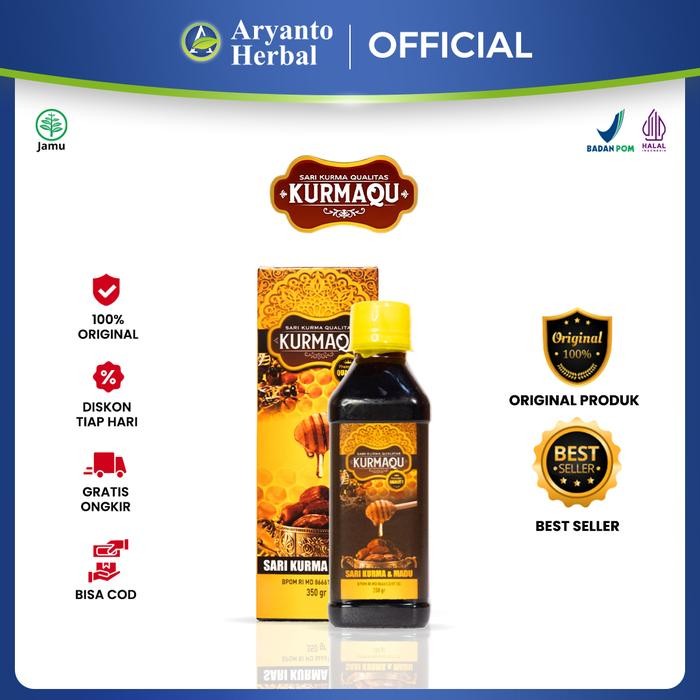 

Terlaris- Kurmaqu Sari Kurma Dan Madu Asli Atasi Batuk Kering Dan Berdahak -Gratisongkir