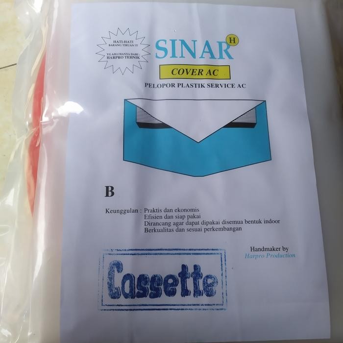 Plastik Cuci Ac Cassette #Gratisongkir