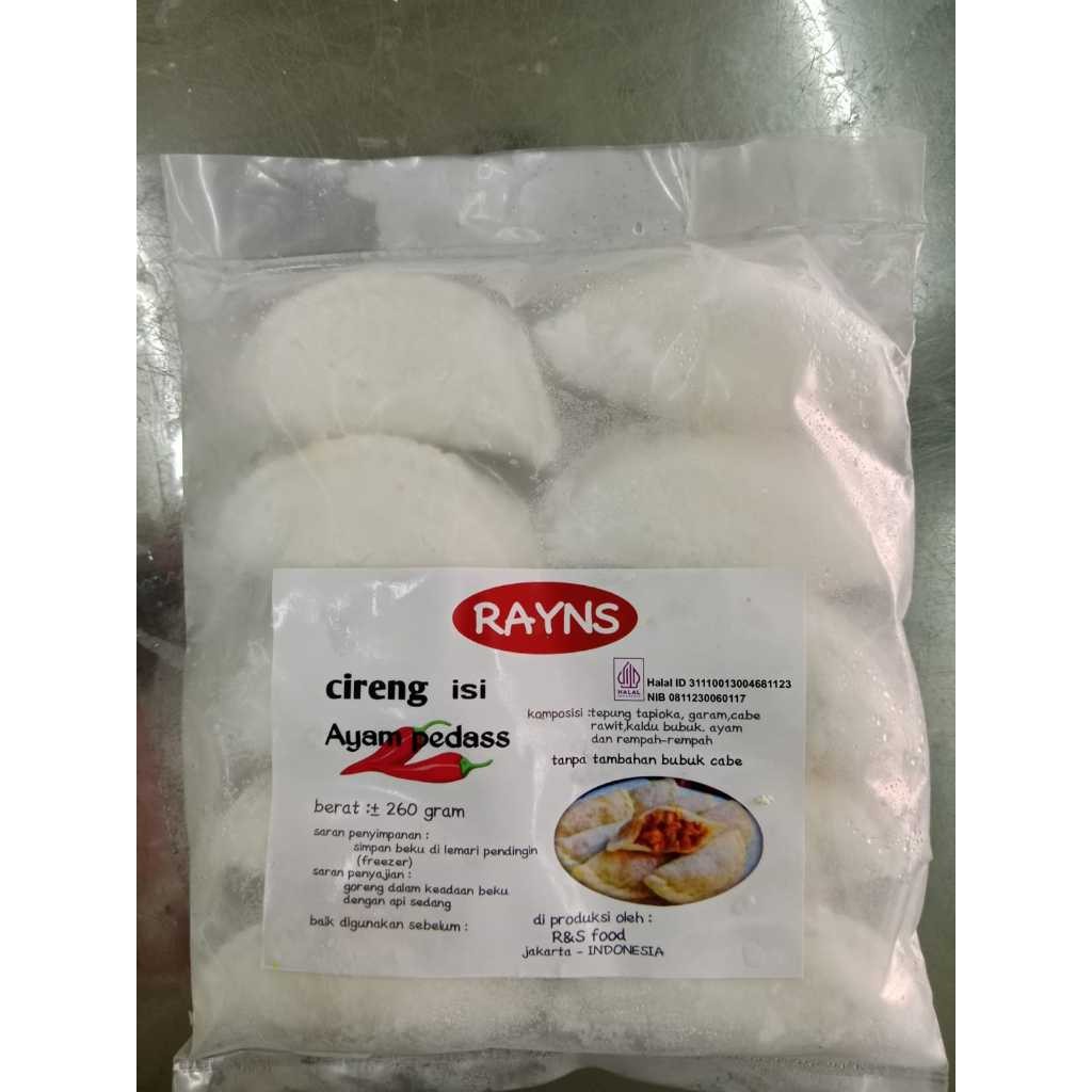 

Rayns Cireng Isi Ayam pedas