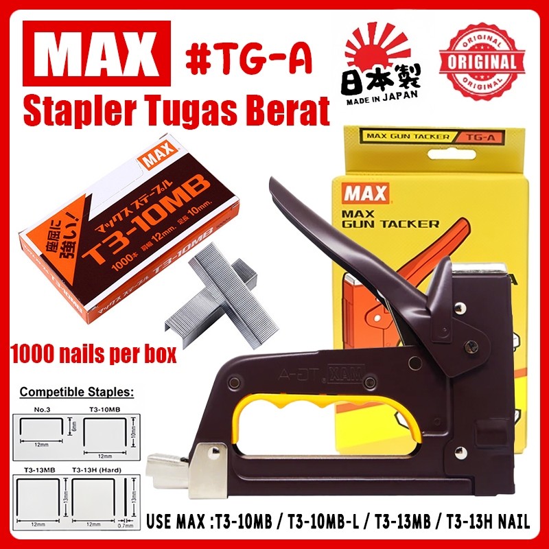 

Keletool TG-A Stapler Tembak Gun Tacker Max Original Guntacker alat Stapler tembak