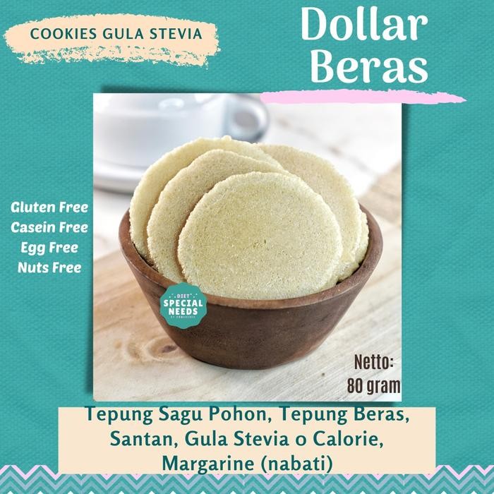 

NewZbgt- Kue Dollar Beras - Gluten Free, Egg Free - Diet Special Needs