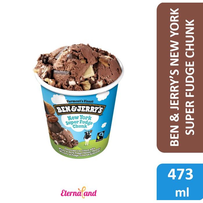 

NewZbgt- Ben & Jerry New York Super Fudge Chunk - es krim ben n jerry new york