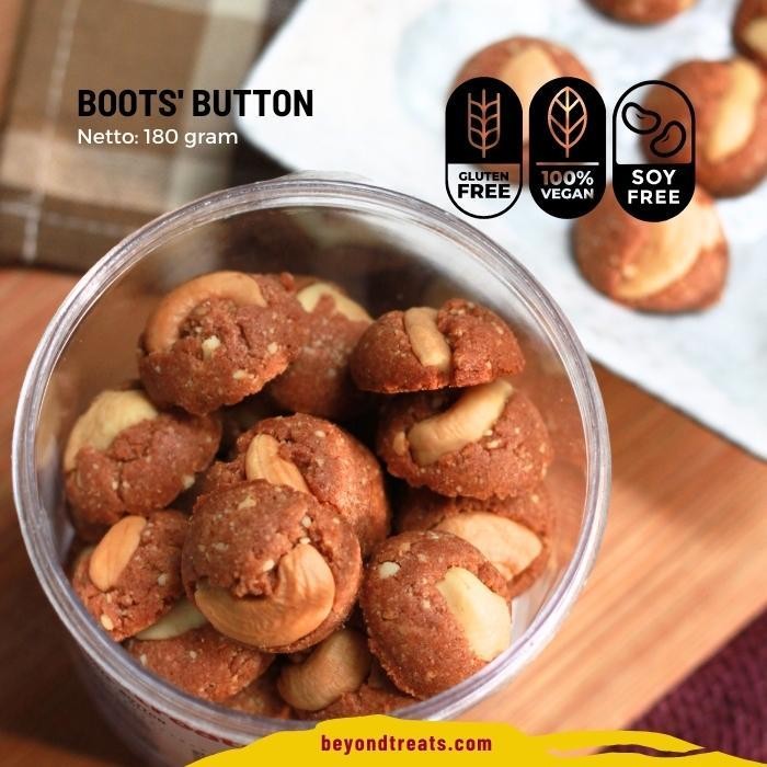 

NewZbgt- Boots' Button cookies, gluten-free low-sugar vegan