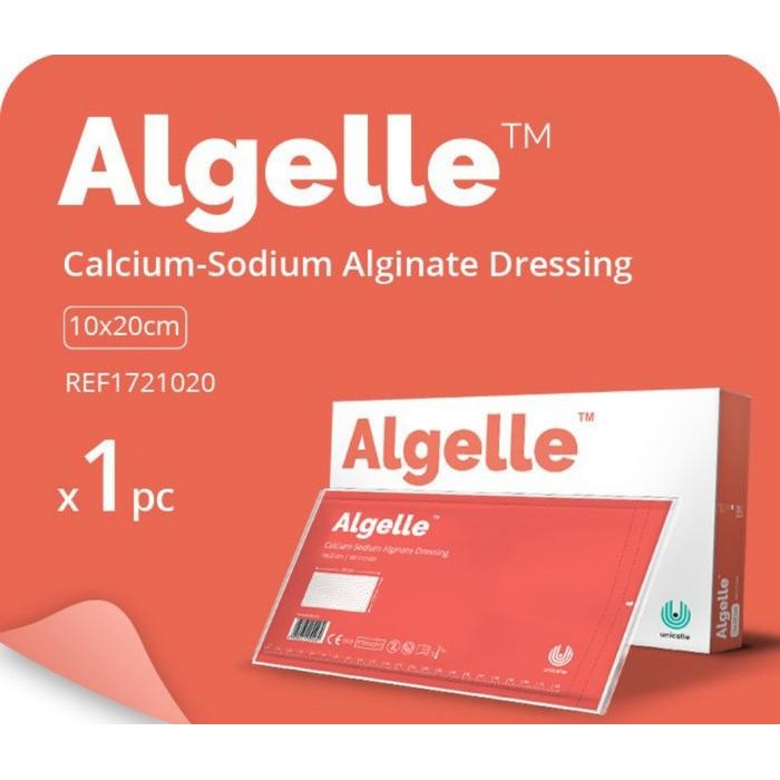 

NewZbgt- Algelle - Calcium Sodium Alginate Dressing - 10 cm x 20 cm
