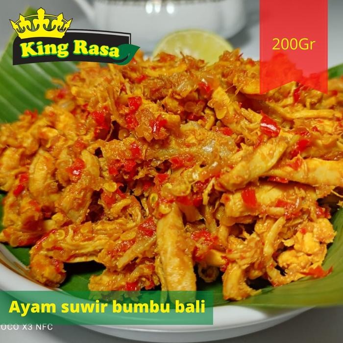 

NewZbgt- Ayam Suwir Bumbu Bali 200gr Ayam Bumbu Bali Suwir Frozen Hangatkan Aja