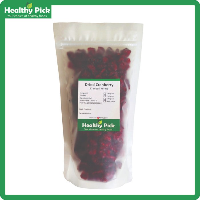 

NewZbgt- Dried Cranberry Unsweetened 500gr