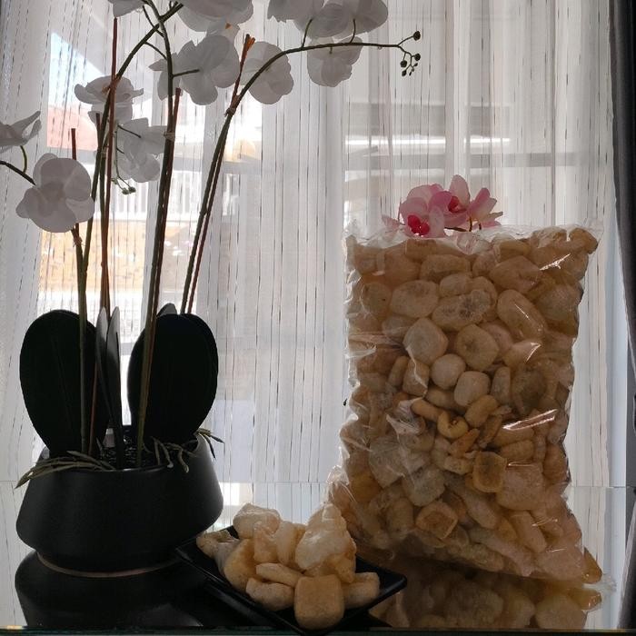 

NewZbgt- kerupuk bantet rijek pabrik 500gr potongan kecil Sayur Food Camilan Sapi Krupuk Snacks