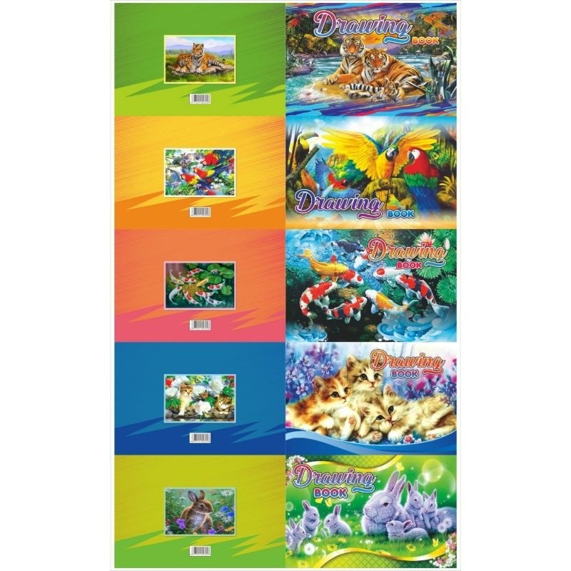

10 Buku Buku Gambar A4