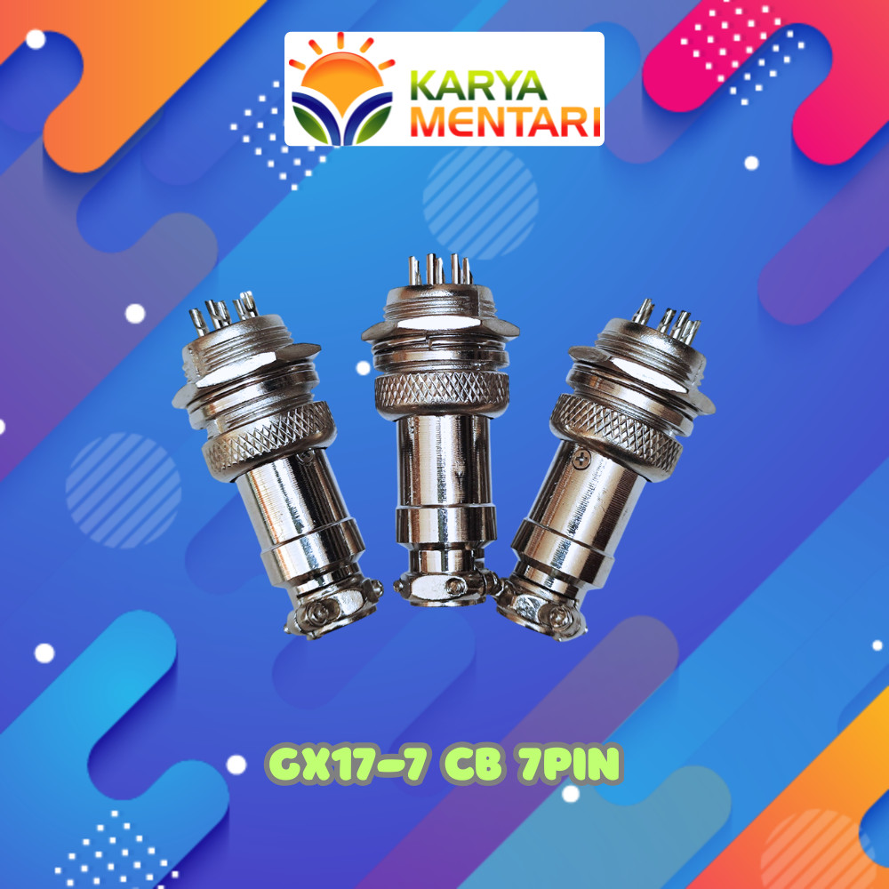 Konektor CB GX16 7pin  Aviation Connector GX16 7pin Male Plug Connector GX16 Circular Socket Plug Pa