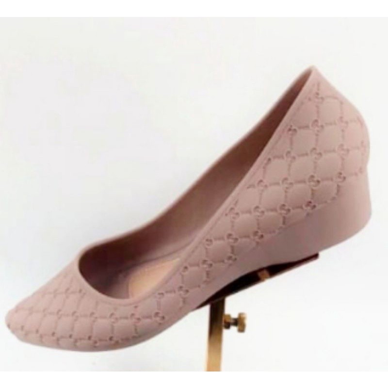 Unik Alana- Ribka Sepatu Wedges Jelly 4 Cm Pinel A915
