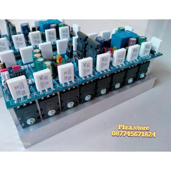 Terbaru Kit power amplifier Socl 506 TEF pro lengkap 8 set tr final