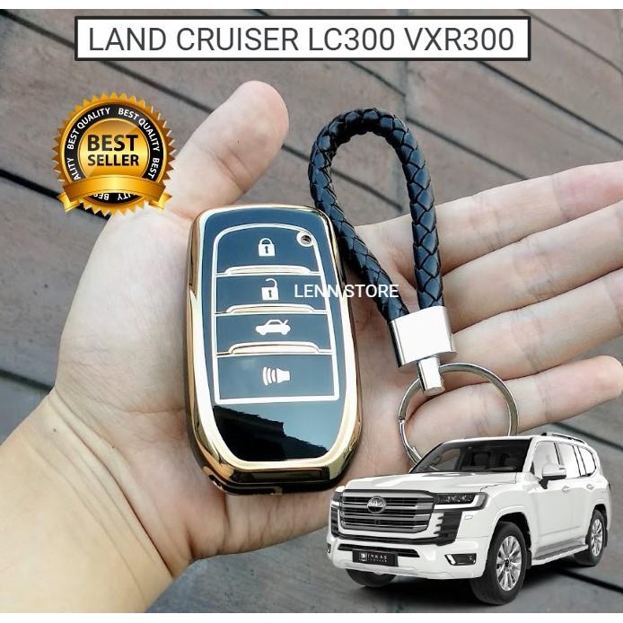 Ready Cover Sarung Kunci Remote Silikon Toyota Land Cruiser VX300 LC300