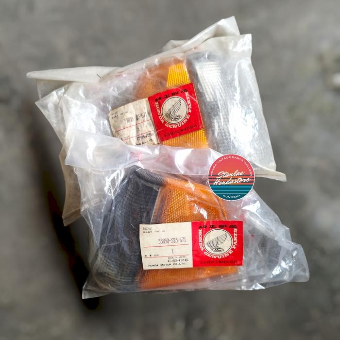 Ready CORNER LAMP CIVIC WONDER SB3 86-87 NOS STANLEY KIRI KANAN.